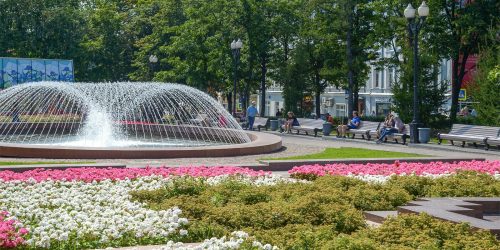 Новопушкинский фонтан