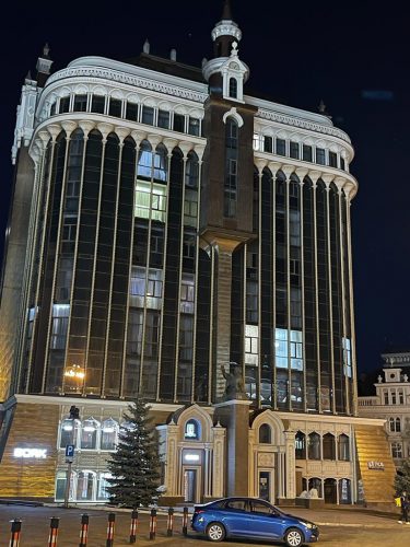 Огни ночного города Казань